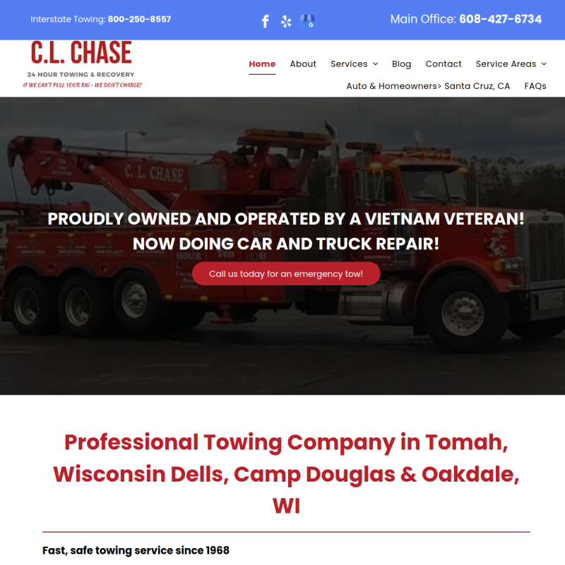 C. L. Chase 24 Hour Towing & Recovery