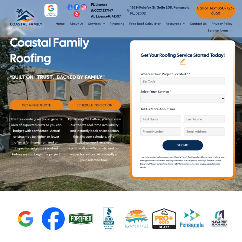 Coastal Family Roofing