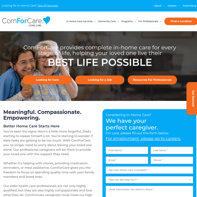 ComForCare In Home Care - Southern Weld and Boulder Counties