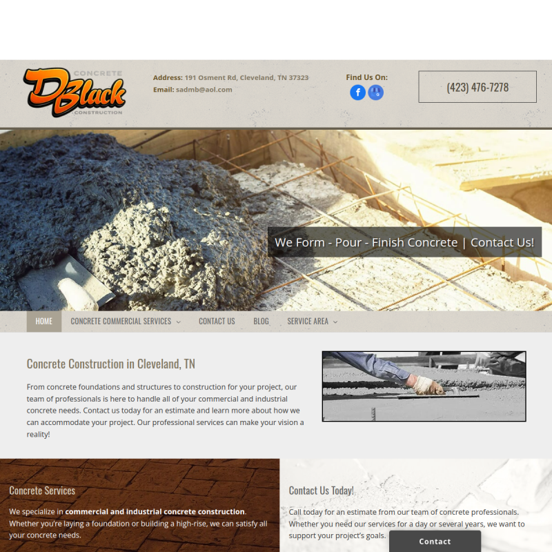 Black Concrete & Construction