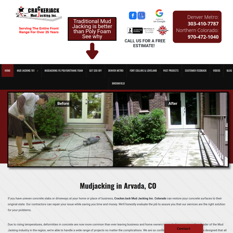 Crackerjack Mud Jacking Inc