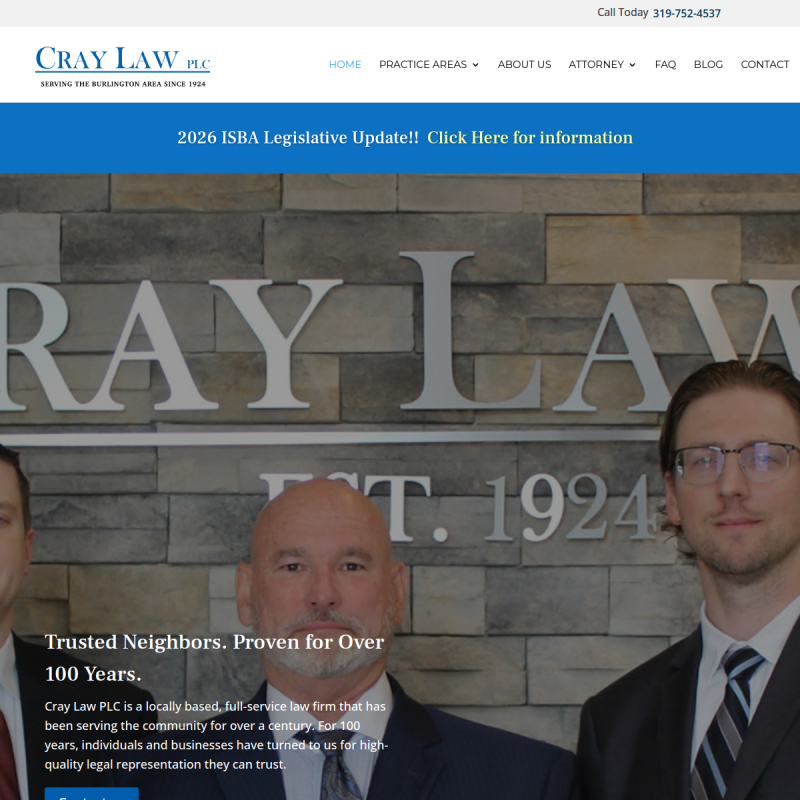 Cray Law Firm PLC