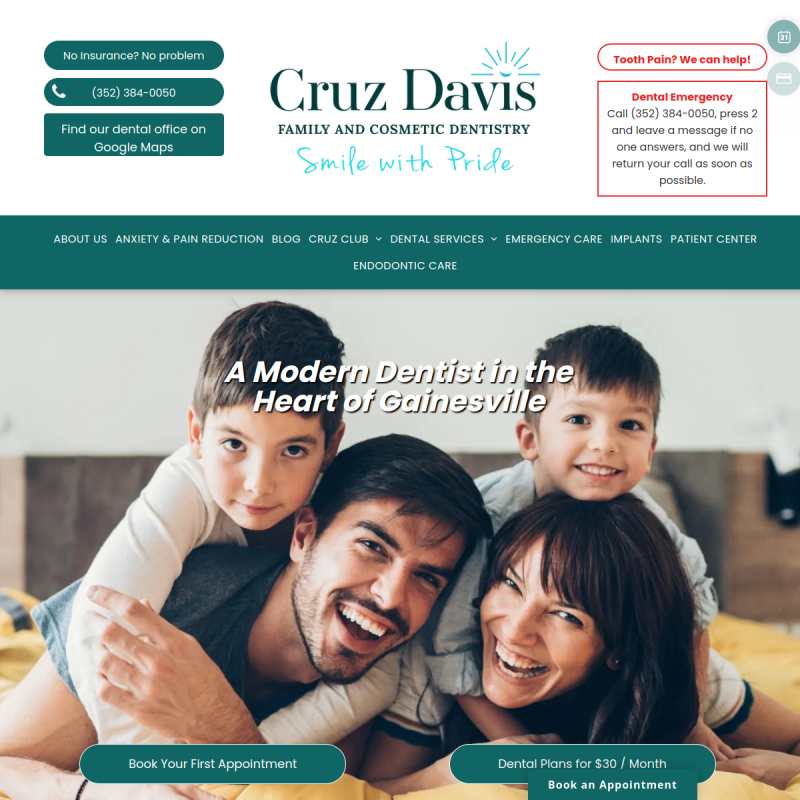 Cruz Davis Family and Cosmetic Dentistry