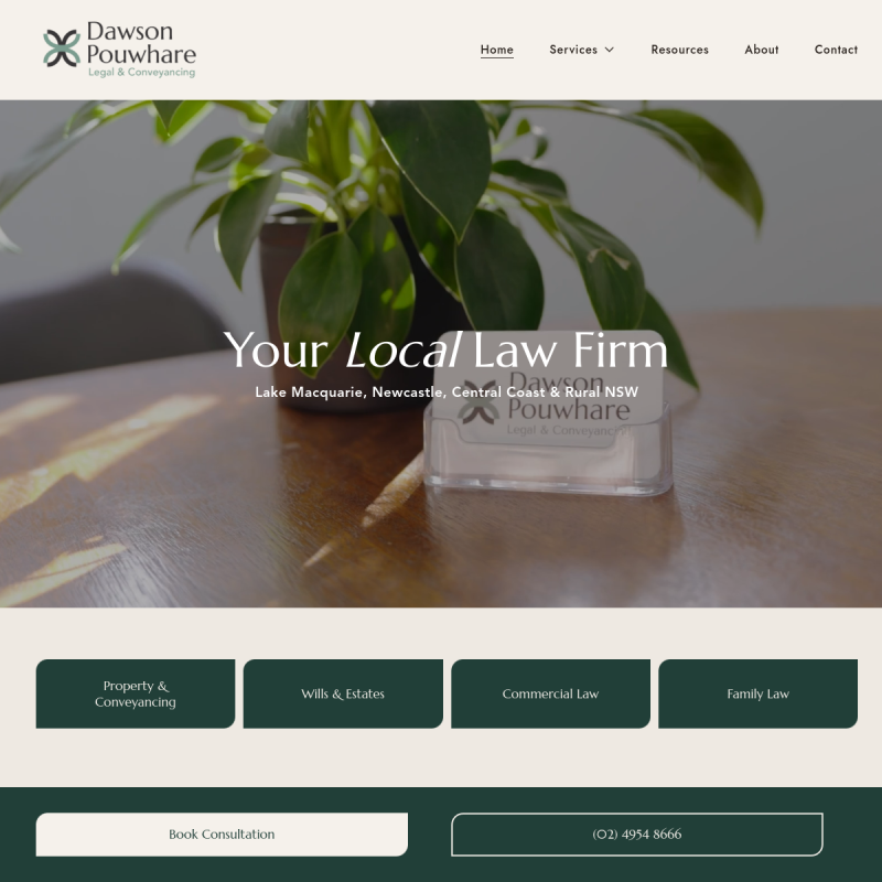 Dawson Pouwhare Legal & Conveyancing
