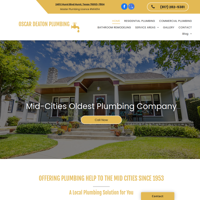 Oscar Deaton Plumbing