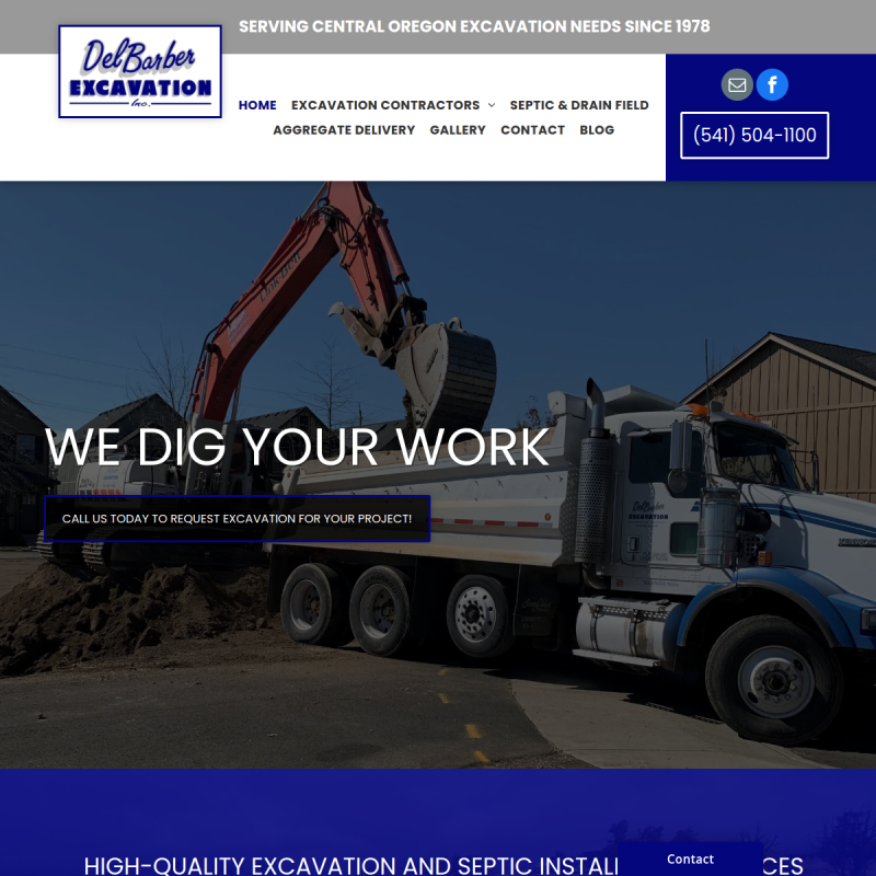 Del Barber Excavation Inc