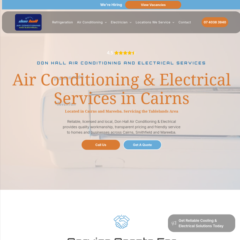 Don Hall Air Conditioning, Electrical & Refrigeration