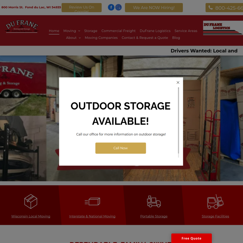 Du Frane Moving & Storage