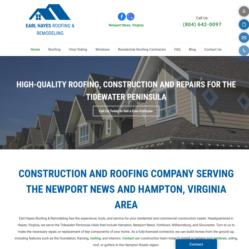 Earl Hayes Roofing & Remodeling