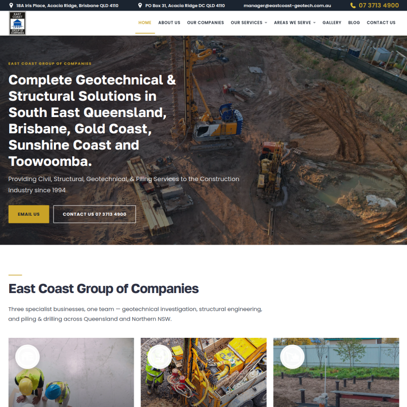 East Coast Geotechnical Pty Ltd