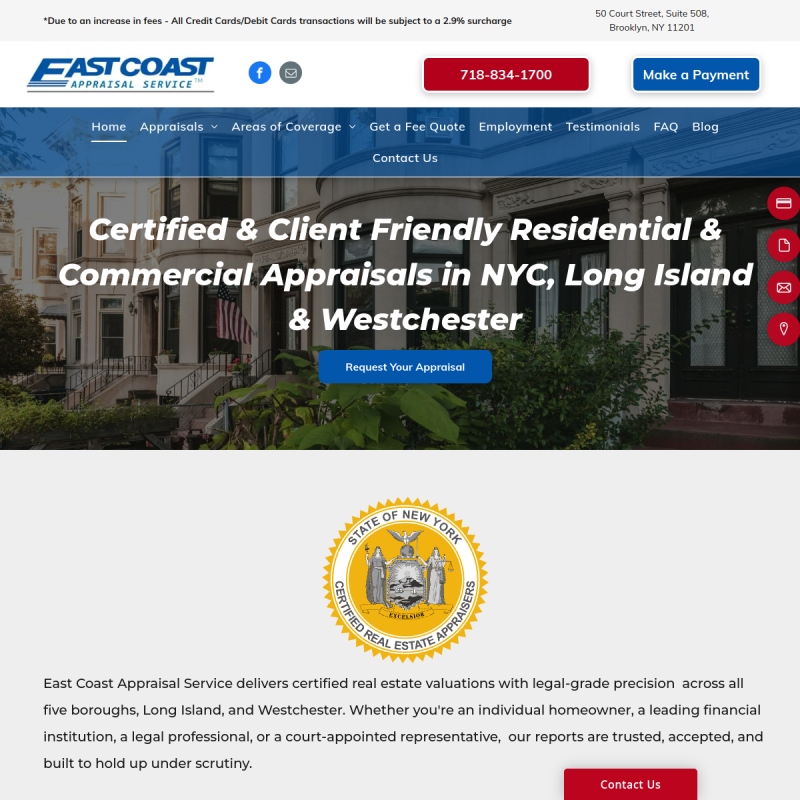 East Coast Appraisal Service