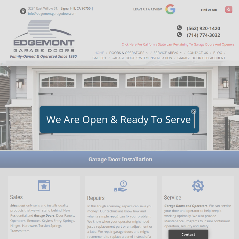 Edgemont Garage Door Service