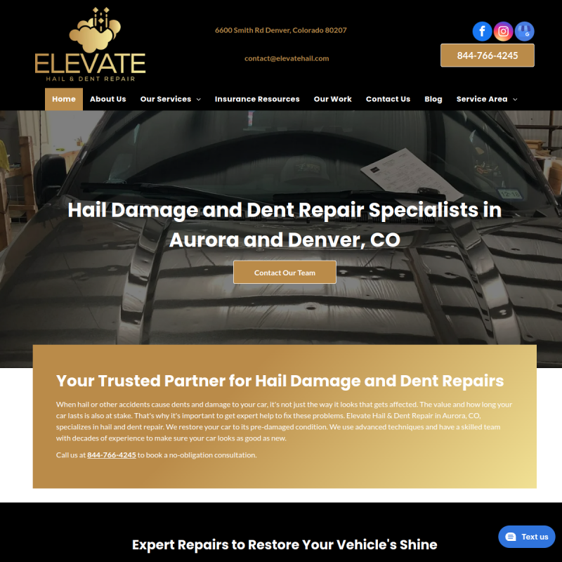 Elevate Hail & Dent Repair