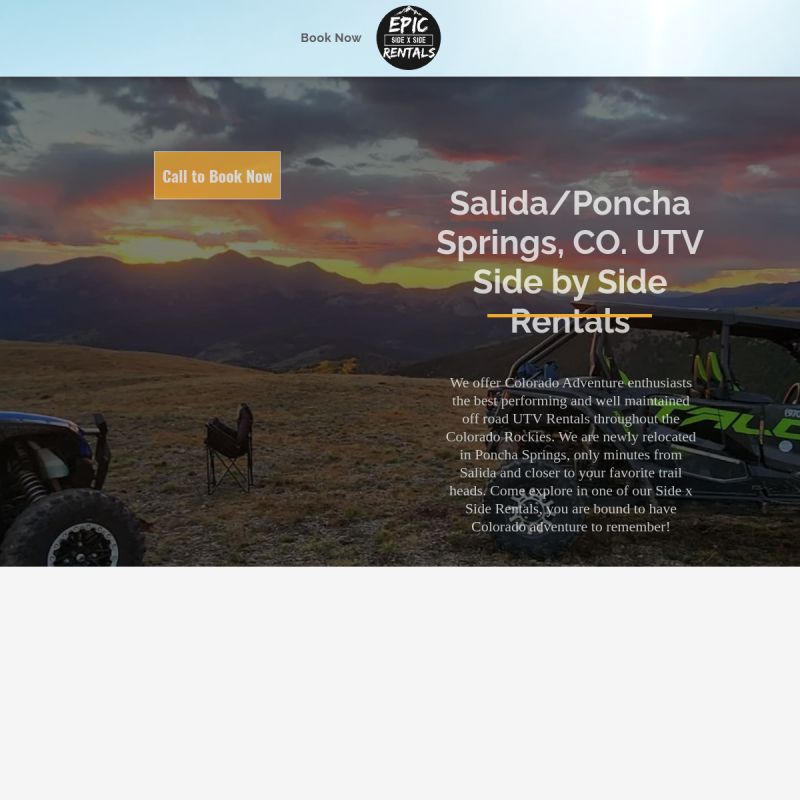 Epic Side X Side Rentals