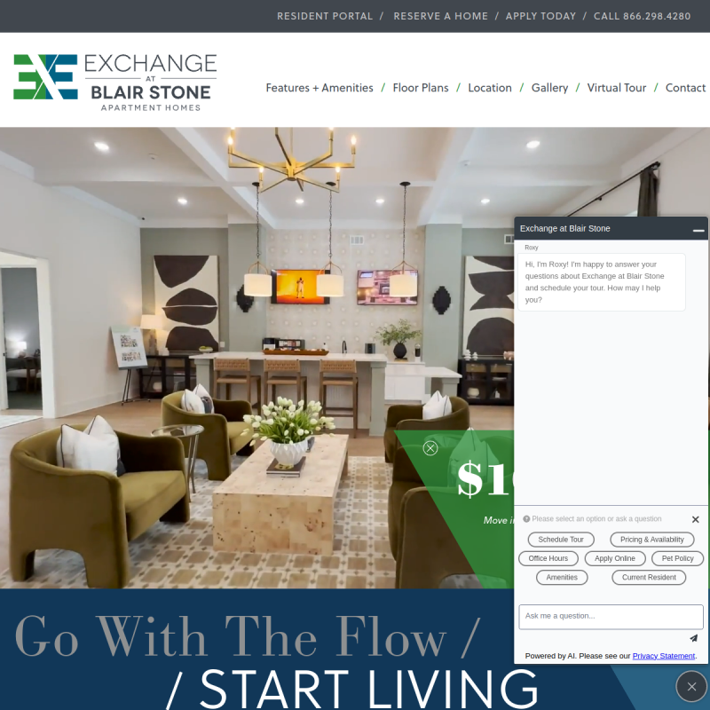Exchange at Blair Stone Apartments