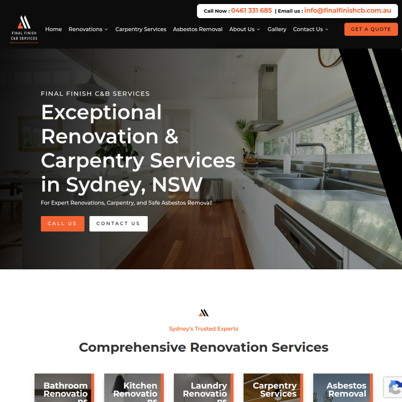 Final Finish C&B Services