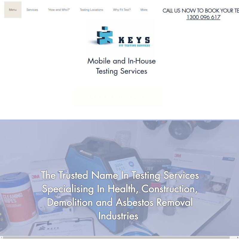 Keys Fit Testing Services