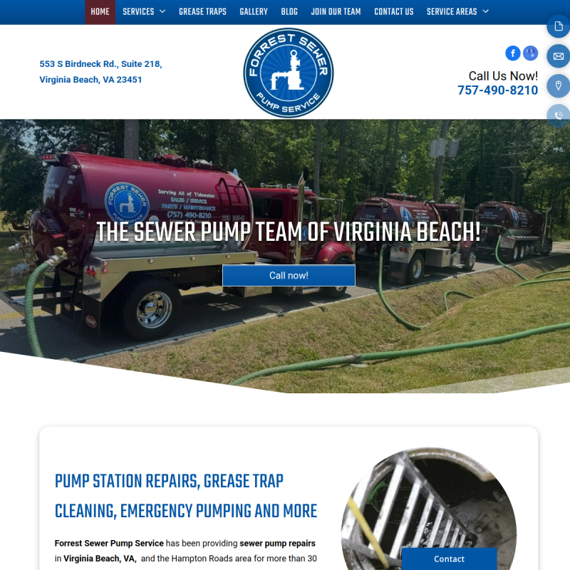 Forrest Sewer Pump Service