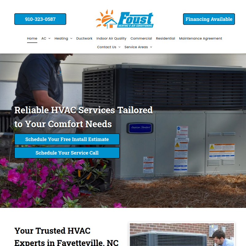 Foust Heating & Air Conditioning Inc