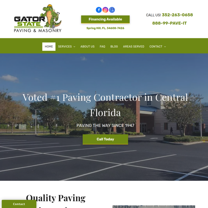 Gator State Paving & Masonry