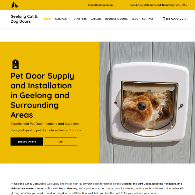 Geelong Cat & Dog Doors