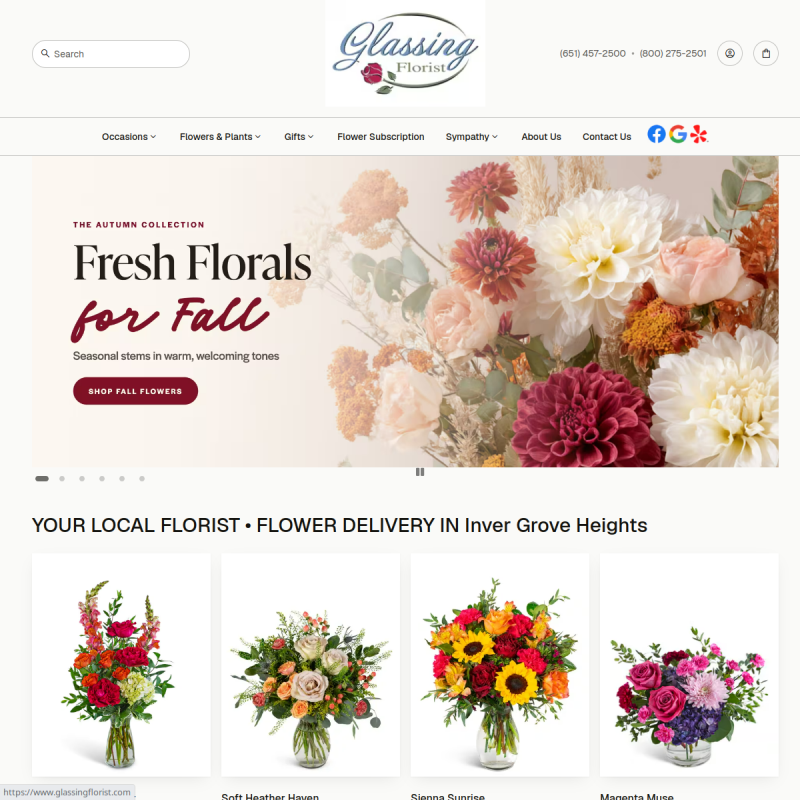 Glassing Florist