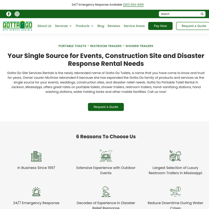 Gotta Go Site Service Rentals