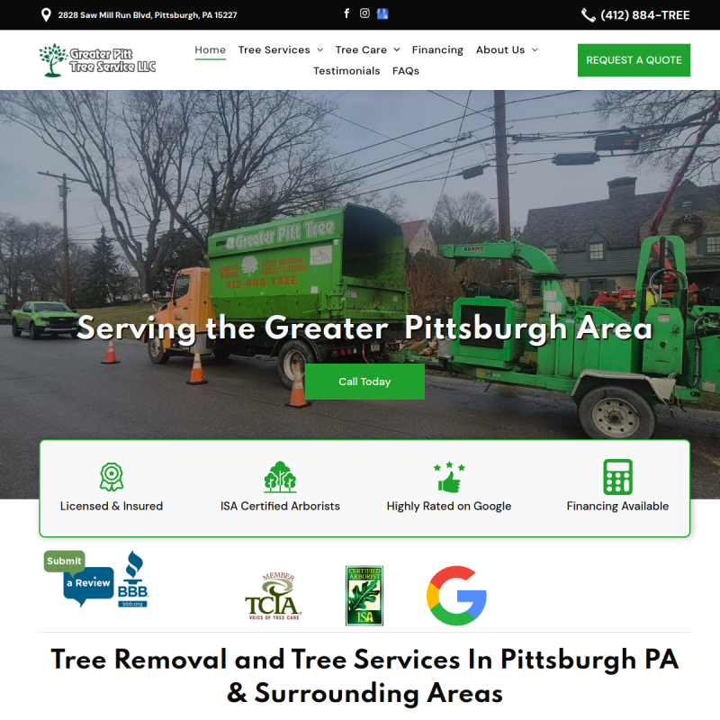 Greater Pitt Tree Service LLC