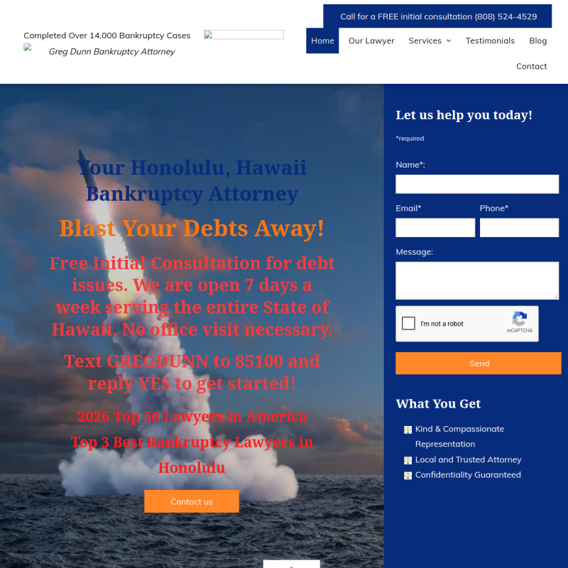 Dunn Greg Bankruptcy Attorney