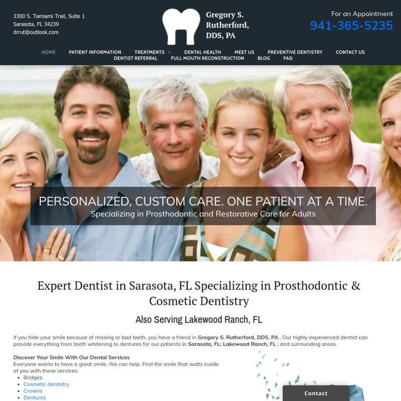 Gregory S Rutherford, DDS