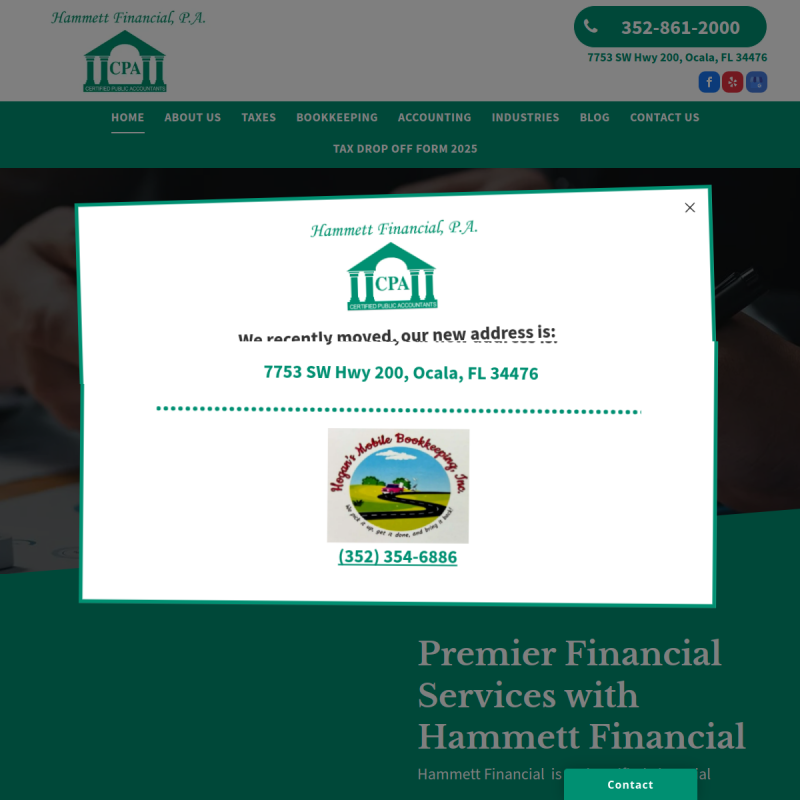 Hammett Financial, P.A.
