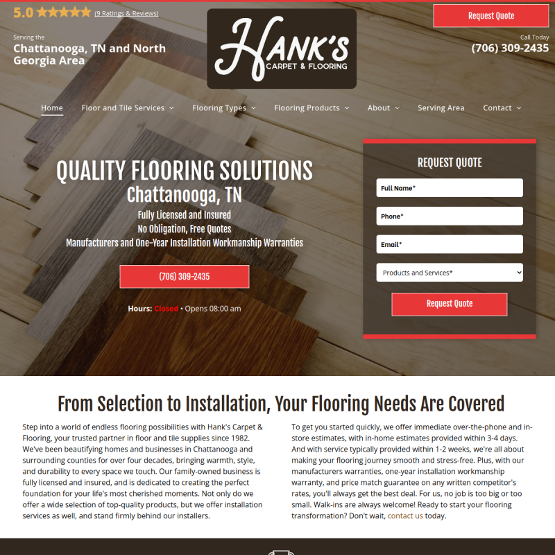 Hank's Carpet & Flooring