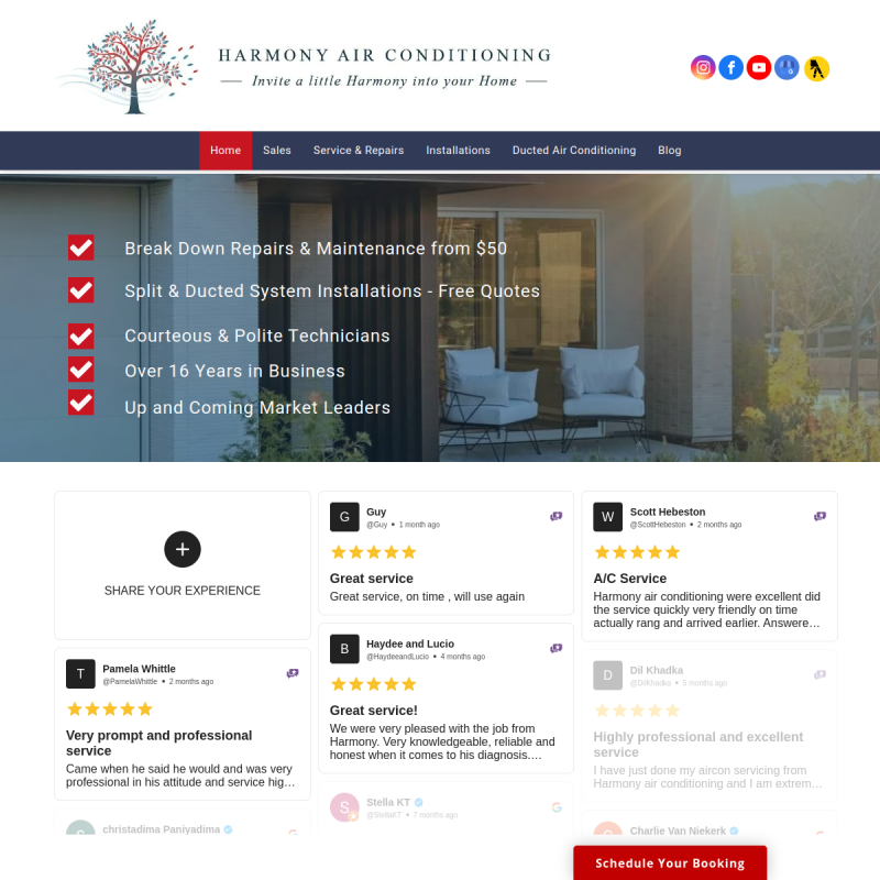Harmony Air Conditioning