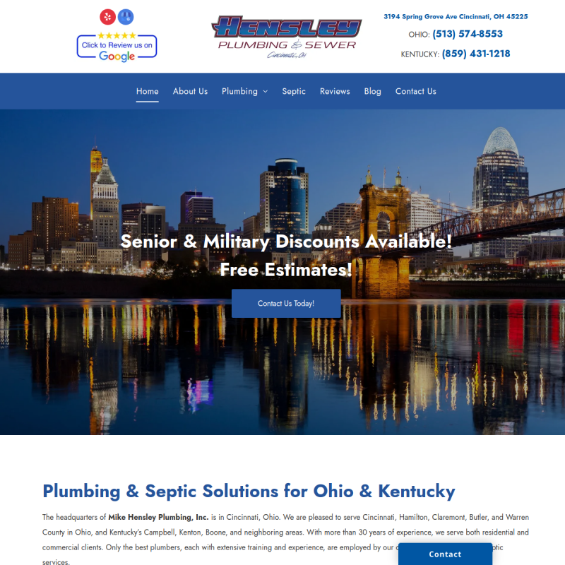 Mike Hensley Plumbg Inc