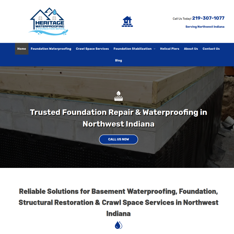 Heritage Waterproofing & Foundation Repair