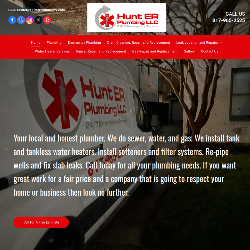 Hunt ER Plumbing LLC
