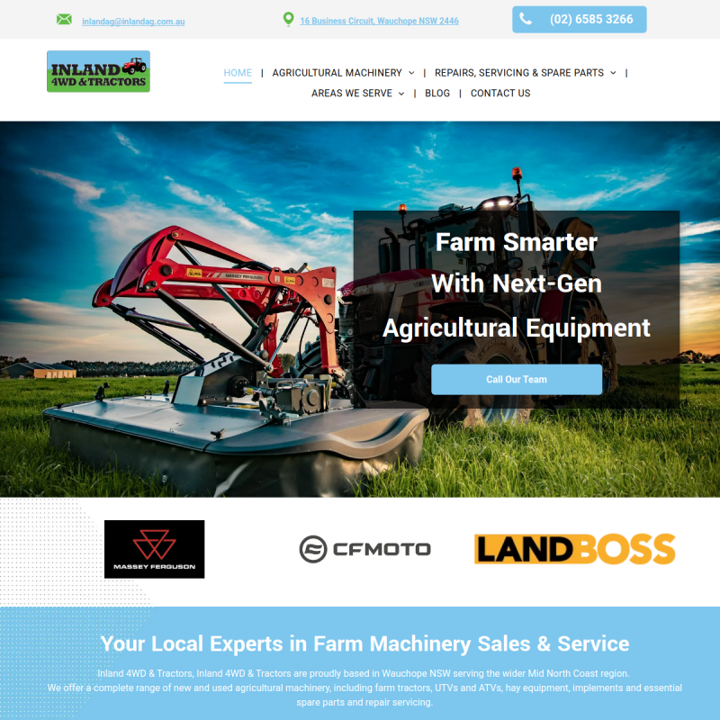 Inland 4WD & Tractors