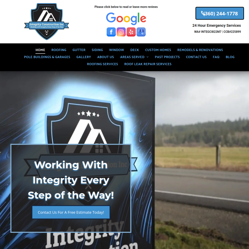 Integrity Construction Inc