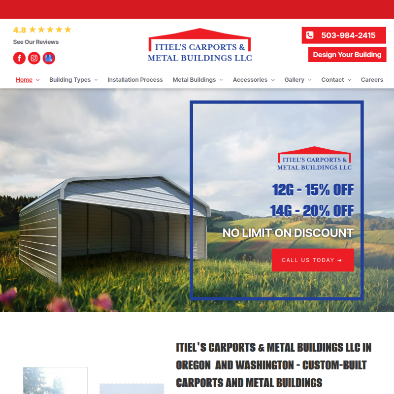 Itiel's Carports & Metal Buildings LLC