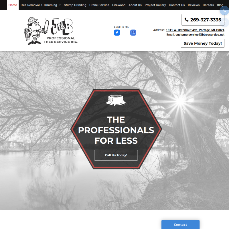 J & B Professional Tree Service, Inc