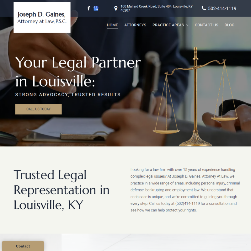 Joseph D. Gaines, Attorney At Law
