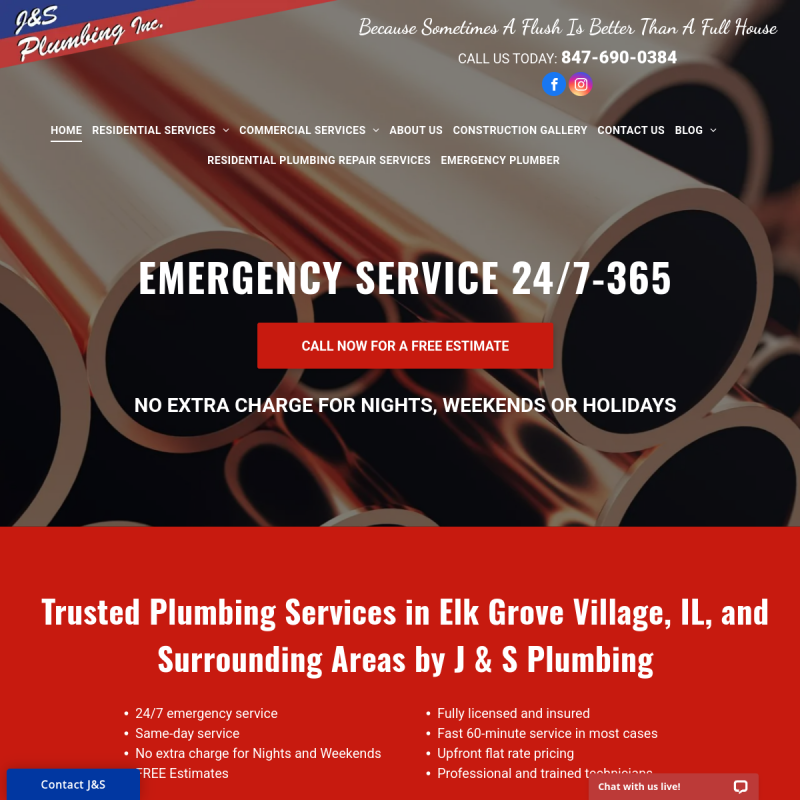 J & S Plumbing Inc