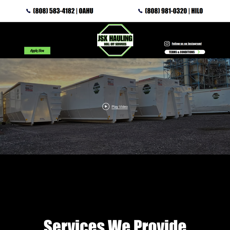 JSX Hauling Inc