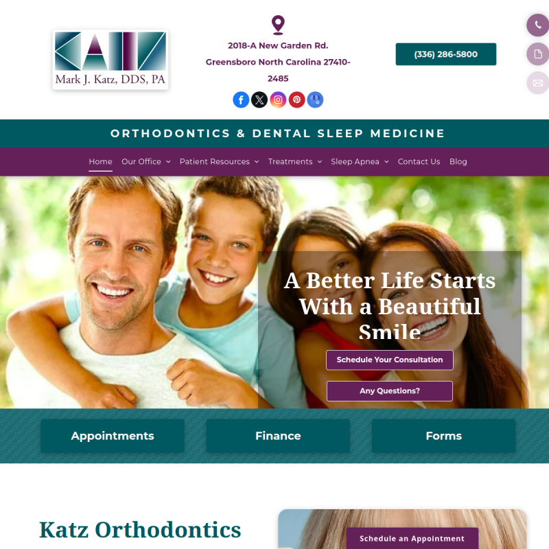 Katz Orthodontics: Mark J. Katz, DDS,MSD, PA
