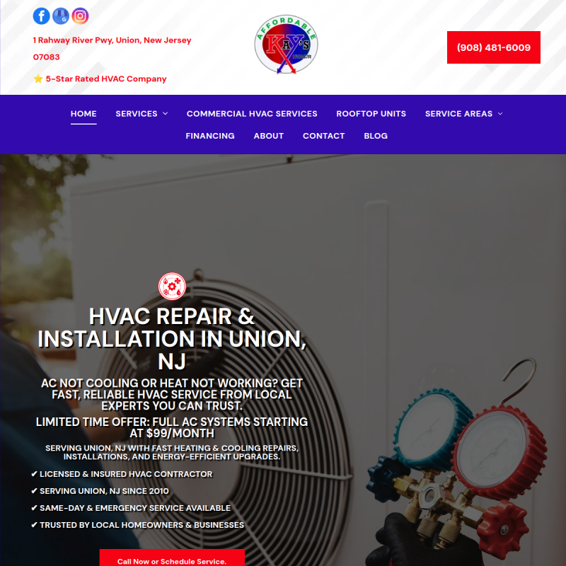 Kay's Affordable HVAC&R