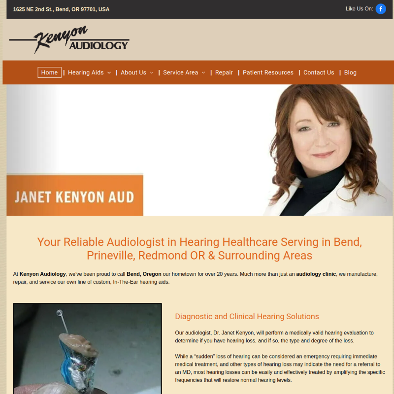 Janet Kenyon Dba Kenyon Audiology