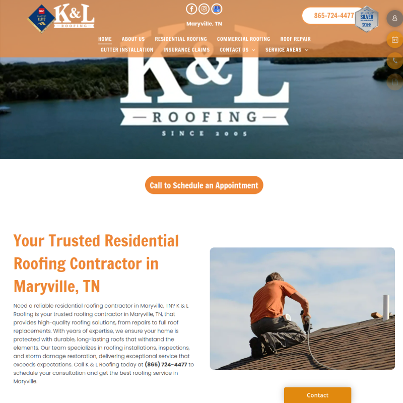 K & L Roofing Inc
