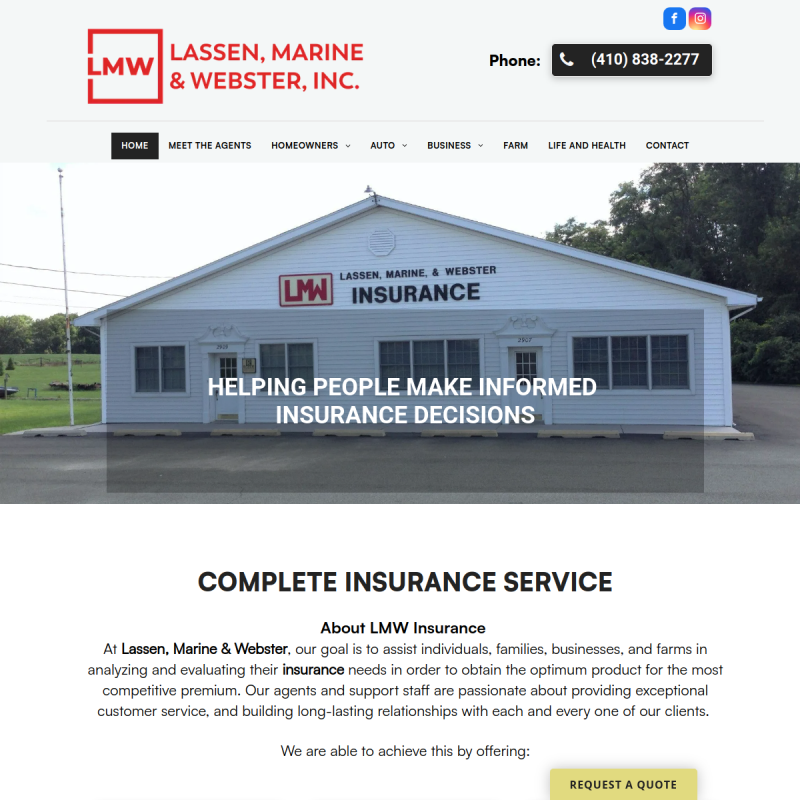 Lassen Marine & Webster Inc