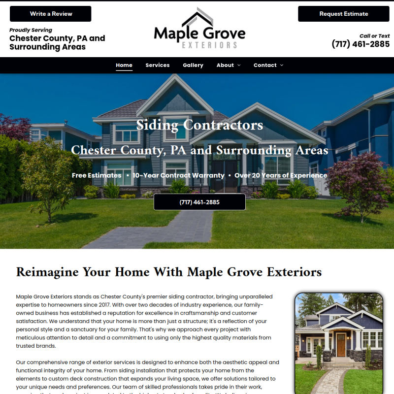 Maple Grove Exteriors