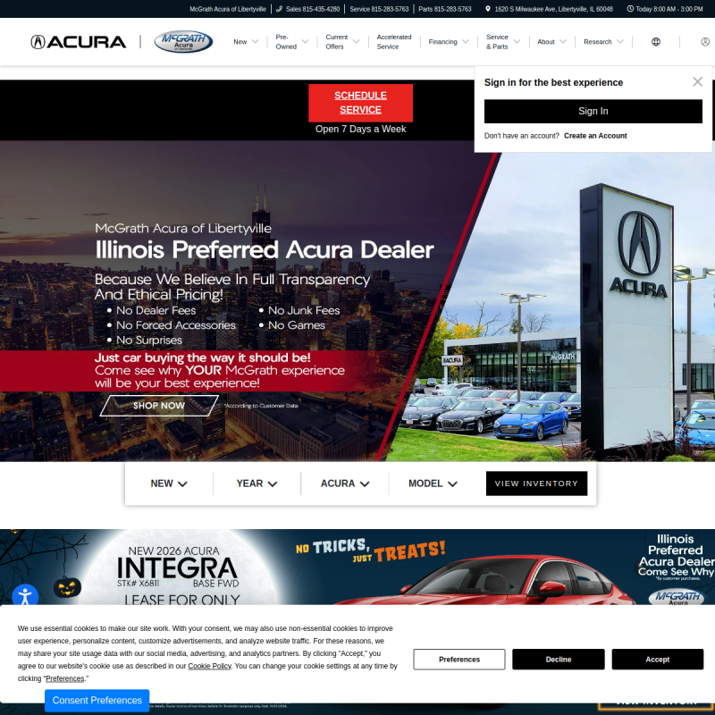 McGrath Acura of Libertyville
